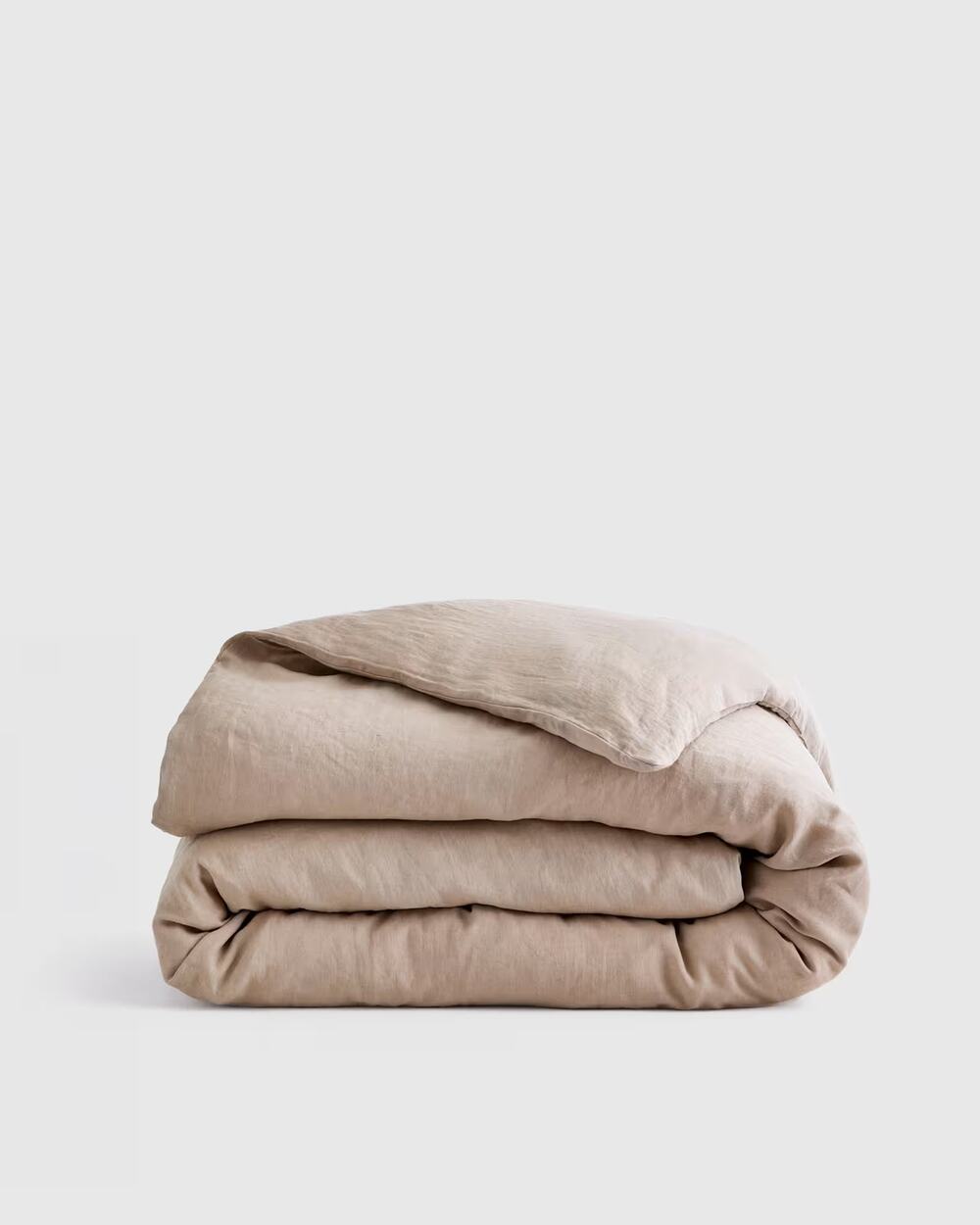 Quince European Linen Duvet Cover Toffee Full/Queen NWOT